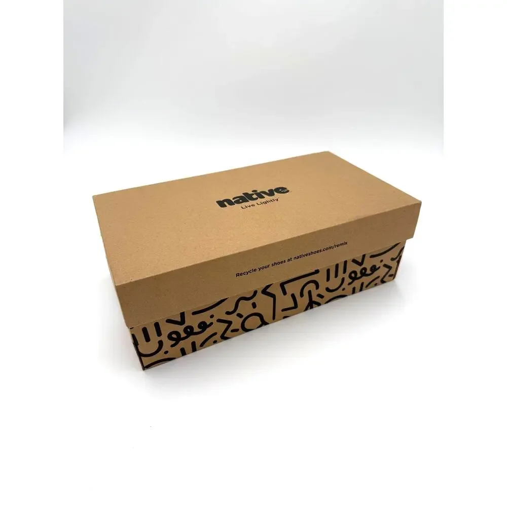 NEW Native Jefferson Child Shoes - Crayon Yellow/Shell White - J2